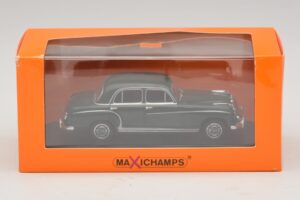 Mercedes 220 S W180 Verde Scuro Maxichamps 1:43 940033001 Pressofusione — immagine 5 di 5