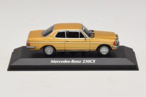 Mercedes 230 CE C123 Oro Metallizzato Maxichamps 1:43 940032220 Pressofusione