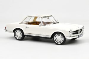 Mercedes 230 SL W113 Pagoda Bianco Norev 1:12 123800 Pressofusione — immagine 2 di 3