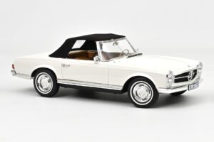Mercedes 230 SL W113 Pagoda Bianco Norev 1:12 123800 Pressofusione — immagine 3 di 3