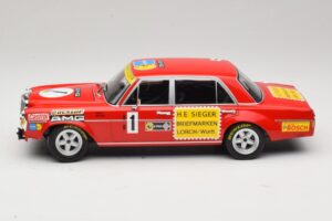 Mercedes 300 SEL 6.8 #1 H. Heyer / Betzler 24 Hours of Nurburgring 1972 Minichamps 1:18 155723401 Pressofusione — immagine 3 di 6