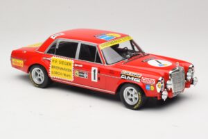 Mercedes 300 SEL 6.8 #1 H. Heyer / Betzler 24 Hours of Nurburgring 1972 Minichamps 1:18 155723401 Pressofusione — immagine 4 di 6