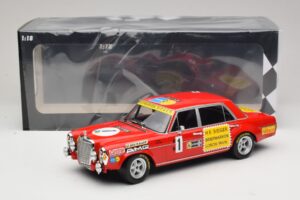 Mercedes 300 SEL 6.8 #1 H. Heyer / Betzler 24 Hours of Nurburgring 1972 Minichamps 1:18 155723401 Pressofusione — immagine 6 di 6