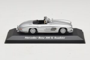 Mercedes 300 SL W198 Roadster Argento Maxichamps 1:43 940039030 Pressofusione