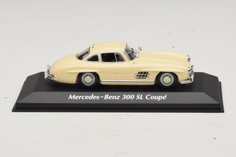 Mercedes 300 SL W198 Bianco Maxichamps 1:43 940039002 Pressofusione