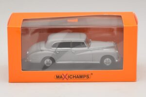 Mercedes 300 W186 Grigio Maxichamps 1:43 940039061 Pressofusione — immagine 5 di 5