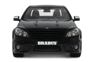 Mercedes C63 AMG W204 Brabus B63S Obsidian Black GT Spirit 1:18 GT582 Resina — immagine 4 di 5