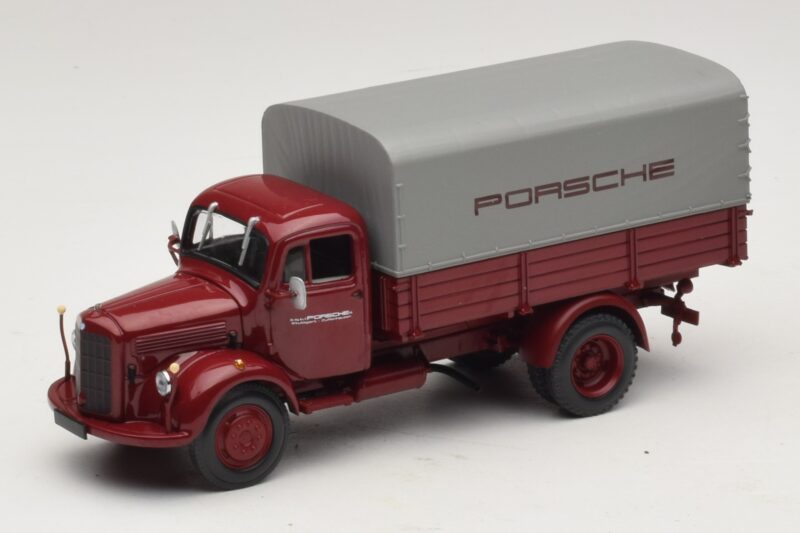 Mercedes L3500 Pianale Porsche Minichamps 1:43 439350027 Pressofusione