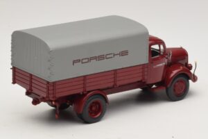 Mercedes L3500 Pianale Porsche Minichamps 1:43 439350027 Pressofusione — immagine 2 di 7