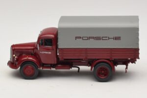 Mercedes L3500 Pianale Porsche Minichamps 1:43 439350027 Pressofusione — immagine 3 di 7