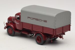 Mercedes L3500 Pianale Porsche Minichamps 1:43 439350027 Pressofusione — immagine 5 di 7