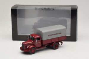 Mercedes L3500 Pianale Porsche Minichamps 1:43 439350027 Pressofusione — immagine 7 di 7