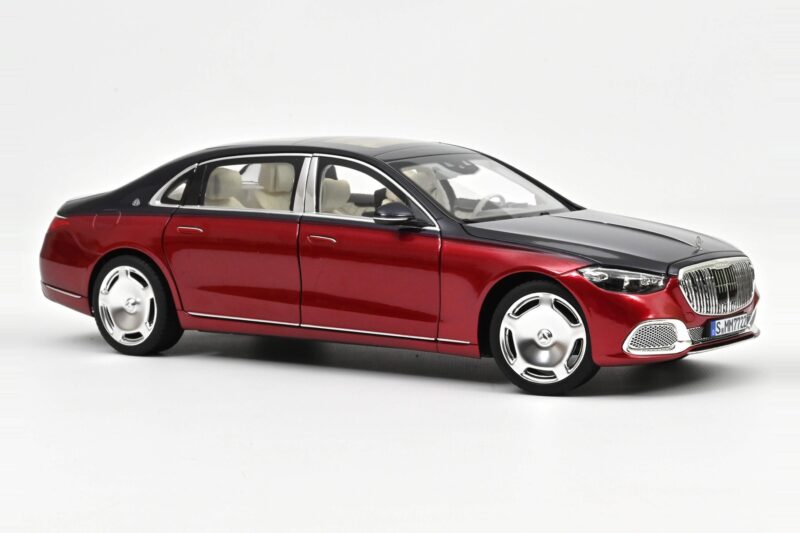 Mercedes Maybach S680 Z223 Nautical Blue & Patagonia Red Norev 1:18 Mercedes Maybach S680 Z223 Nautical Blue & Patagonia Red Norev 1:18 183919 Pressofusione