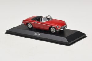 MG MGB Mk1 Rosso Maxichamps 1:43 940131030 Pressofusione — immagine 3 di 5