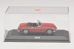 MG MGB Mk1 Rosso Maxichamps 1:43 940131030 Pressofusione — immagine 4 di 5