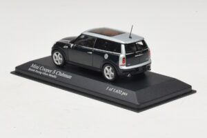 Mini Cooper S Clubman R55 Verde Argento Minichamps 1:43 431138670 Pressofusione — immagine 3 di 5