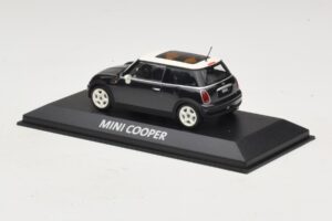 Mini Cooper S R53 Verde Scuro Con Tetto Panoramico Minichamps 1:43 MINI015 Pressofusione — immagine 3 di 4