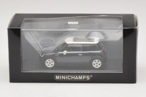 Mini Cooper S R53 Verde Scuro Con Tetto Panoramico Minichamps 1:43 MINI015 Pressofusione — immagine 4 di 4
