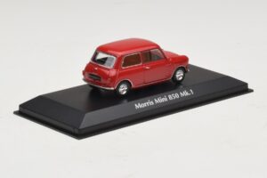 Morris Mini 850 Mk1 Rosso Maxichamps 1:43 940138600 Pressofusione — immagine 2 di 5