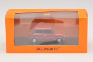 Morris Mini 850 Mk1 Rosso Maxichamps 1:43 940138600 Pressofusione — immagine 5 di 5