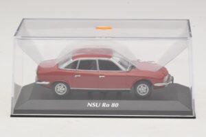 NSU Ro 80 Rosso Maxichamps 1:43 940015402 Pressofusione — immagine 4 di 5