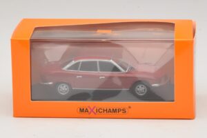 NSU Ro 80 Rosso Maxichamps 1:43 940015402 Pressofusione — immagine 5 di 5