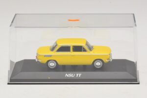NSU TT Giallo Maxichamps 1:43 940015301 Pressofusione — immagine 4 di 5