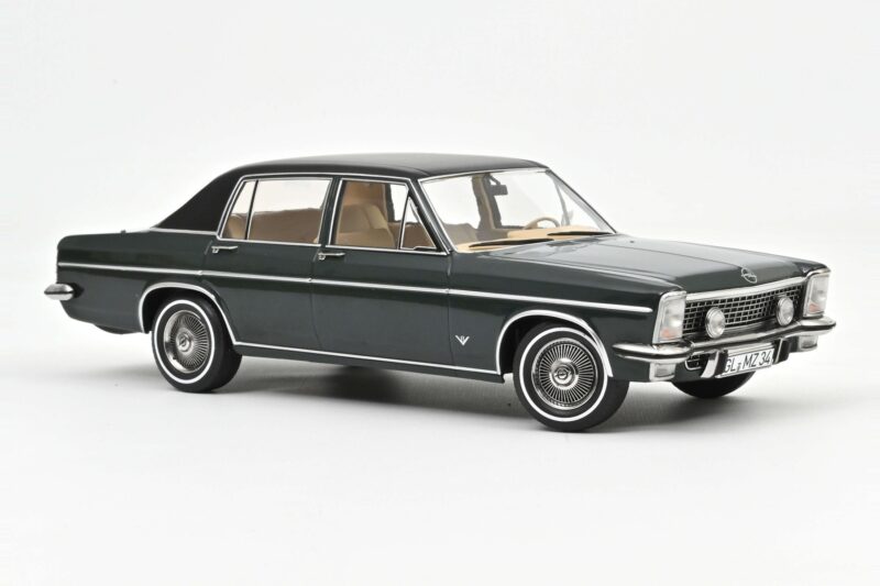 Opel Diplomat B V8 Cedar Green Norev 1:18 Opel Diplomat B V8 Cedar Green Norev 1:18 183690 Pressofusione