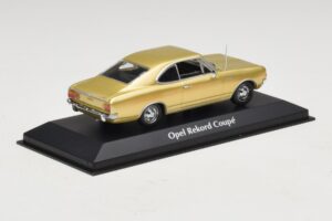 Opel Rekord C Coupé Oro Maxichamps 1:43 940046120 Pressofusione — immagine 2 di 5