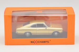 Opel Rekord C Coupé Oro Maxichamps 1:43 940046120 Pressofusione — immagine 5 di 5