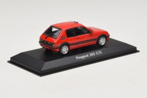 Peugeot 205 GTi Rosso Maxichamps 1:43 940112300 Pressofusione — immagine 2 di 5