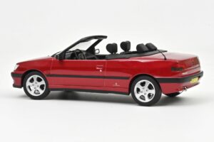 Peugeot 306 Cabriolet Diablo Red Norev 1:18 184930 Pressofusione — immagine 2 di 2