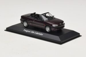 Peugeot 306 Cabriolet Viola Metallizzato Maxichamps 1:43 940112834 Pressofusione — immagine 3 di 5