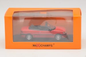 Peugeot 306 Cabriolet Rosso Maxichamps 1:43 940112830 Pressofusione — immagine 5 di 5