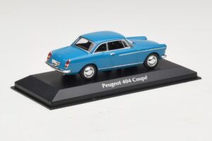 Peugeot 404 Coupé Blu Maxichamps 1:43 940112921 Pressofusione — immagine 2 di 5