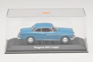Peugeot 404 Coupé Blu Maxichamps 1:43 940112921 Pressofusione — immagine 4 di 5