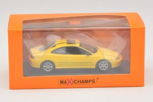 Peugeot 406 Coupé Giallo Maxichamps 1:43 940112621 Pressofusione — immagine 5 di 5