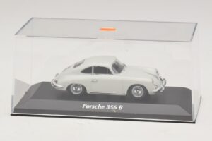 Porsche 356 B Grigio Maxichamps 1:43 940064301 Pressofusione — immagine 4 di 5