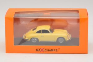 Porsche 356 B Giallo Maxichamps 1:43 940064300 Pressofusione — immagine 5 di 5