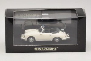 Porsche 356C Cabriolet Polizei Dusseldorf Minichamps 1:43 430062391 Pressofusione — immagine 5 di 5