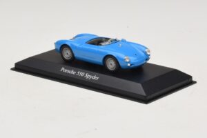 Porsche 550 Spyder Blu Maxichamps 1:43 940066031 Pressofusione — immagine 3 di 5