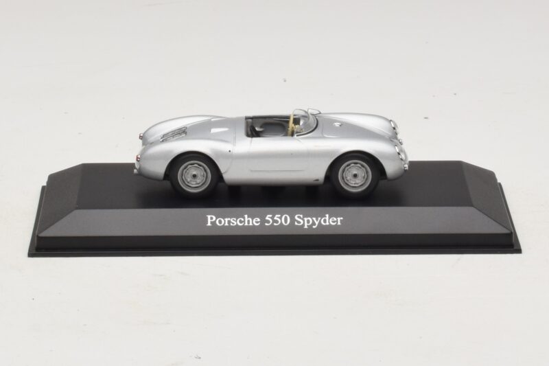 Porsche 550 Spyder Argento Maxichamps 1:43 940066030 Pressofusione
