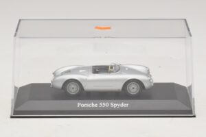 Porsche 550 Spyder Argento Maxichamps 1:43 940066030 Pressofusione — immagine 4 di 5