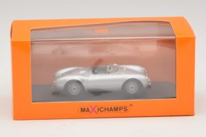 Porsche 550 Spyder Argento Maxichamps 1:43 940066030 Pressofusione — immagine 5 di 5