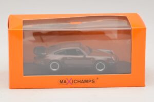 Porsche 911 930 Turbo 3.3 Marrone Maxichamps 1:43 940069001 Pressofusione — immagine 5 di 5