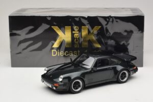 Porsche 911 930 Turbo 3.3 Verde Scuro Metallizzato KK-Scale 1:18 KKDC181441 Pressofusione — immagine 6 di 6