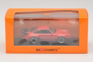 Porsche 911 930 Turbo 3.3 Rosso Maxichamps 1:43 940069000 Pressofusione — immagine 5 di 5