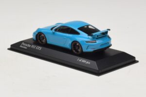 Porsche 911 991.1 GT3 Blu Minichamps 1:43 410066022 Pressofusione — immagine 3 di 5