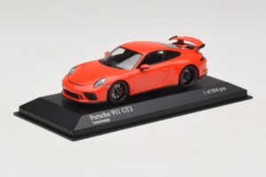 Porsche 911 991.1 GT3 Arancione Minichamps 1:43 410066024 Pressofusione — immagine 2 di 5