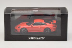 Porsche 911 991.1 GT3 Arancione Minichamps 1:43 410066024 Pressofusione — immagine 5 di 5